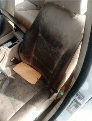 Before - Left Front Interior