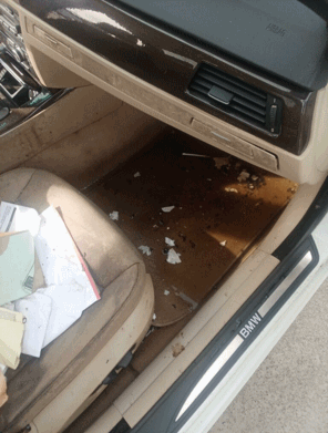 Before - Right Front Interior